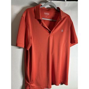 IZOD men's medium Orange Golf Polo